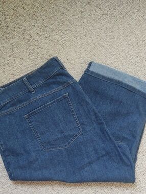Lee Riders Two-Tone Blue Denim Waistband- Size 26W